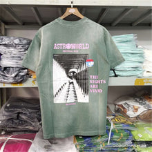 Load image into Gallery viewer, 2020ss Skull Print Travis Scott Astroworld T-shirts Men Women Top Quality Fashion Casual Streetwear Top Tees
