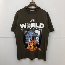Load image into Gallery viewer, 2020ss Skull Print Travis Scott Astroworld T-shirts Men Women Top Quality Fashion Casual Streetwear Top Tees
