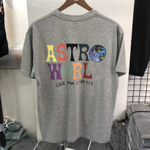 Load image into Gallery viewer, 2020ss Skull Print Travis Scott Astroworld T-shirts Men Women Top Quality Fashion Casual Streetwear Top Tees
