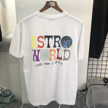 Load image into Gallery viewer, 2020ss Skull Print Travis Scott Astroworld T-shirts Men Women Top Quality Fashion Casual Streetwear Top Tees

