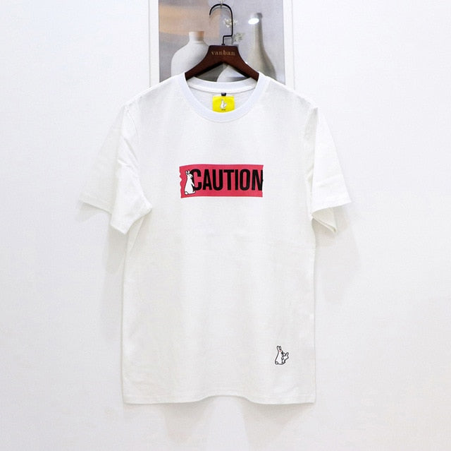 No Smoking #FR2 T Shirt FXXKING Rabbits T-shirt Caution Smoking